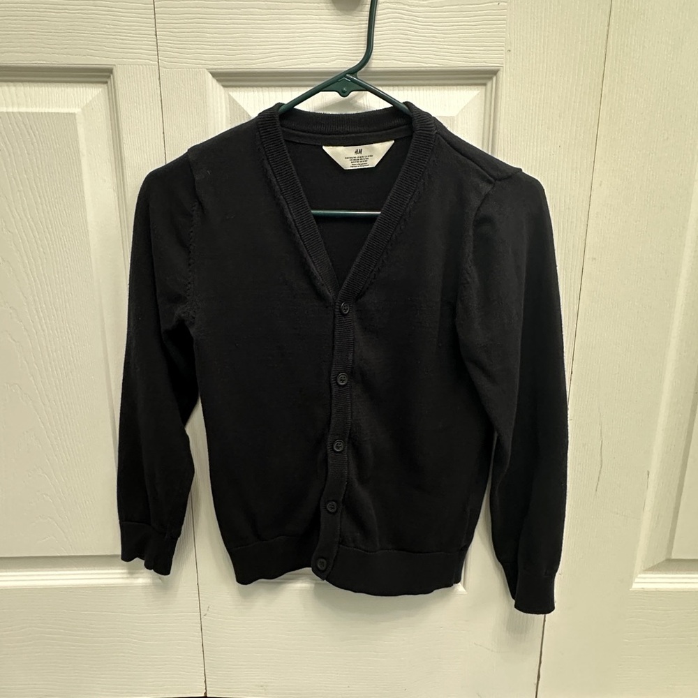 H&M Men's Classic Black Cardigan